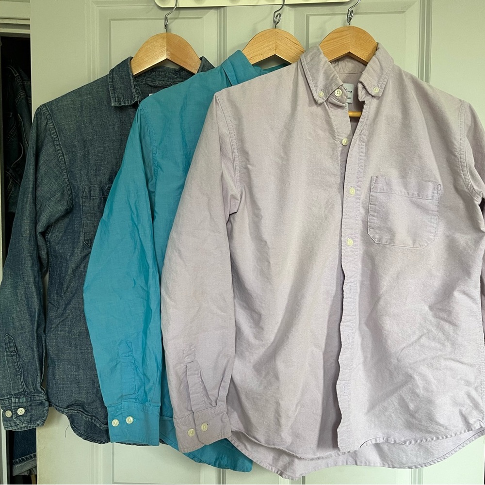 Saint Harridan Crowd Built Button Down Shirts size 34/36 (3 available)